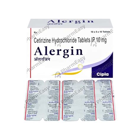 Alergin 10 Mg Tablet 10 Uses Side Effects Price And Dosage Pharmeasy