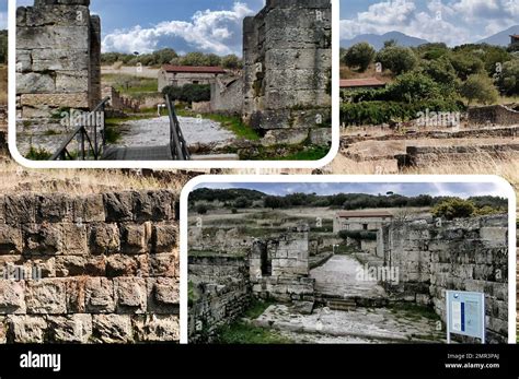 elea velia archaeological park  res stock photography  images alamy