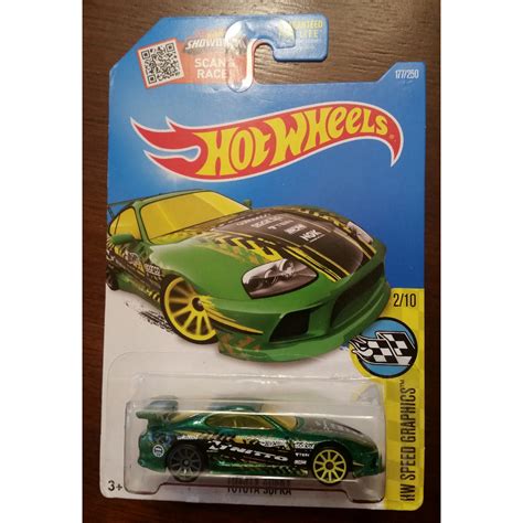 LeHuong Diecast Xe mô hình Hot Wheels Toyota Supra 2016 Tặng Protect Card Shopee Việt Nam