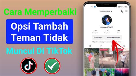 Cara Memperbaiki Opsi Tambah Teman Tidak Muncul Di Tiktok Pembaruan