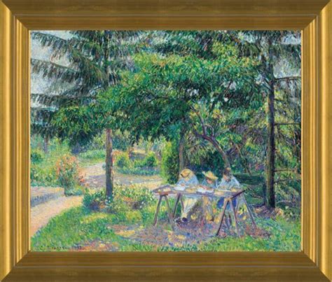 quemar información identificación camille pissarro garden at eragny