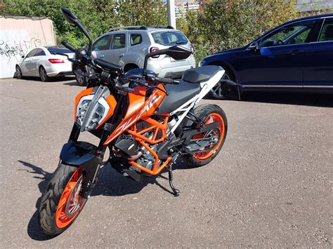 Купить б у KTM Duke инжектор передач в Москве оранжевый naked bike года на Авто ру
