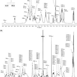 1 Η ΝΜR spectrum of 3555 rat mouse epitope of MOG MOG 3555