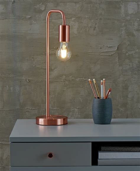 Habitat Rayner Table Lamp Rose Gold 8899031 Argos Price Tracker