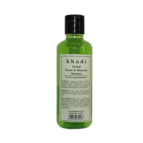 Khadi Neem And Aloe Vera Shampoo For Dandruff Couponmo Flickr