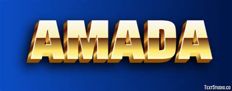 Amada Efecto De Texto Y Diseño De Logotipos Nombre
