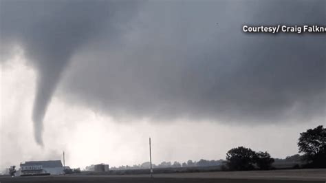 National Weather Service Confirms Ef2 Tornado Touched Down Near Tipp City