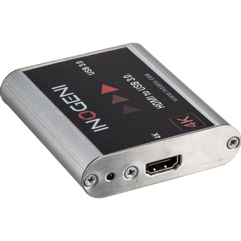 INOGENI 4K HDMI to USB 3.0 Video Capture Card 4K2USB3 B&H Photo