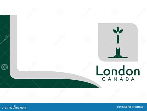Flag Of London Ontario Canada Stock Illustration Illustration Of