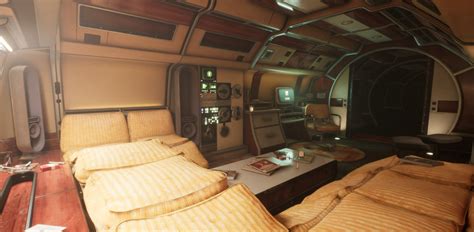 Futuristic Retro Bunker Interior Design