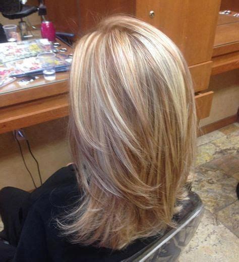 Blonde Highlights With Copper Low Lights STYLE OF CUT I LIKE