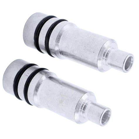 2 Pieces Fuel Injector Sleeves Silver Direct Replace EBay