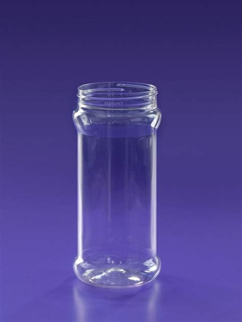 Transparent Round 700 ML PET JAR For Food Storage At Best Price In