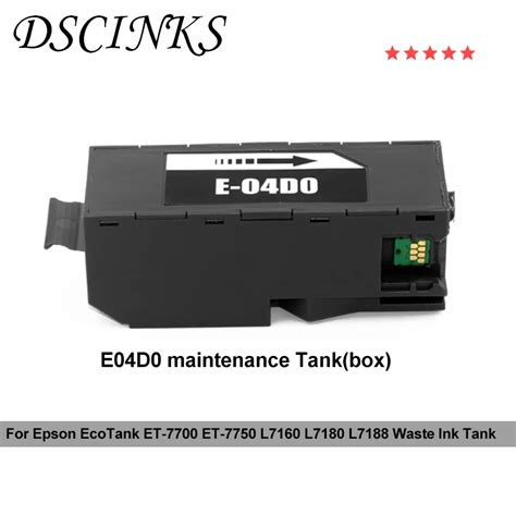 E04d0 Maintenance Tank Maintenance Box With Chip For Epson Ecotank Et