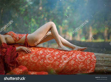 Woman Sexy Lingerie Cheongsam Underware Dress Stock Photo Shutterstock