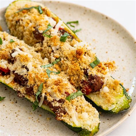 Vegan Zucchini Boats Recipe Mindful Avocado