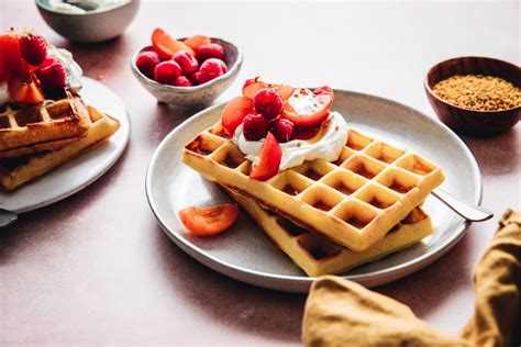 Quelle Est La Recette Des Vraies Gaufres Belges Marie Claire