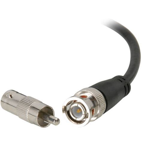 bnc rg  male  male cctv camera cable  rca adapter  ft
