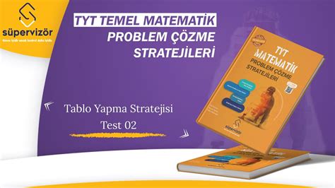 Tablo Yapma Stratejisi Test Problem Zme Stratej Ler