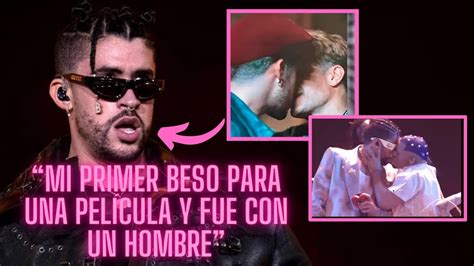 BAD BUNNY ROMPE El SILENCIO HABLA Sobre Su PRIMER BESO En PANTALLA