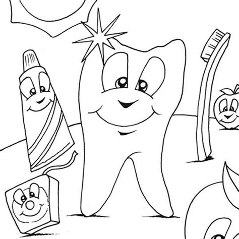 Higiene Dental Desenho De Dente Para Colorir E Imprimir - 45+ Desenhos de Dente para Imprimir e Colorir/Pintar