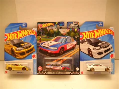LOTTO 96 HOT Wheels Premium Boulevard J Imports Honda Accord Civic Si