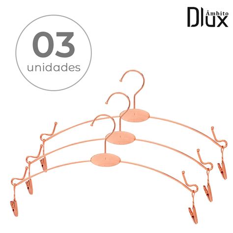 Kit Cabides Lingerie Luxo Presilhas Rose Gold Metal Calcinha Shopee Brasil