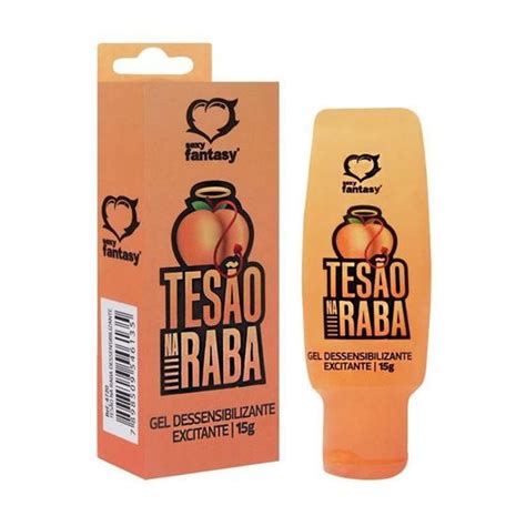 Tes O Na Raba Gel Dessensibilizante E Excitante Anal Unissex G Sexy Fantasy Sexshop