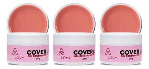 Kit 3 Géis Para As Unhas 24g Anylovy Cover Shine Nude Pink Frete grátis