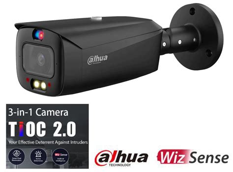 Dahua 8MP TiOC Active Deterrence 2.0 IP Bullet Fixed 2.8mm Network ...