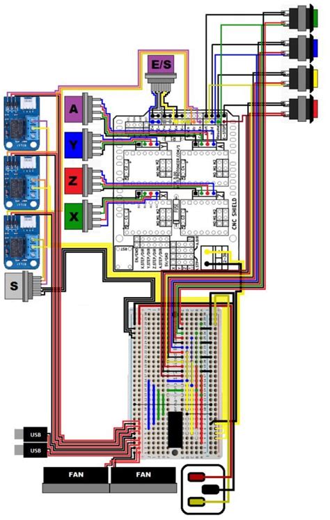 Arduino Cnc Circuit Diagram