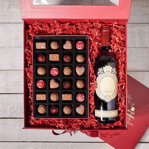 “L is for Love” Wine & Chocolate Gift Set