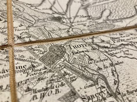 Carte De Cassini De Troyes Et Ses Environs Votre Carte Ancienne