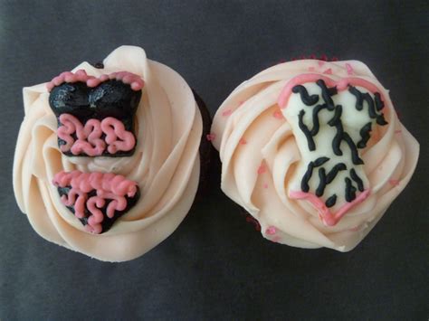 Indulge With Me Lingerie Shower Cupcakes