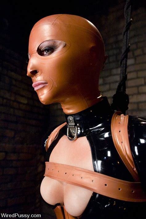 Claire Adams Lezdom Electro Toys In Latex Bound Submissive Vende Porn Pictures XXX Photos Sex
