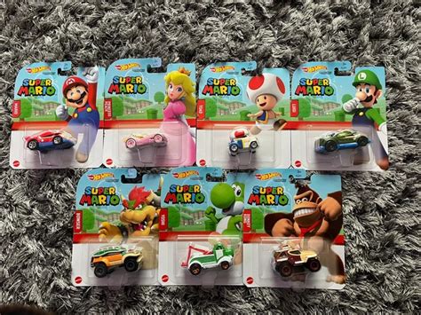 HOT WHEELS SUPER Mario Bros Set Pieces New And Sealed PicClick UK