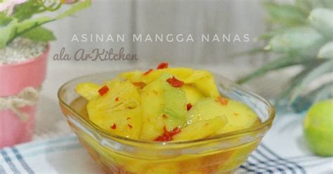 Resep Asinan Buah Mangga Nanas Enak Dan Sederhana Cookpad