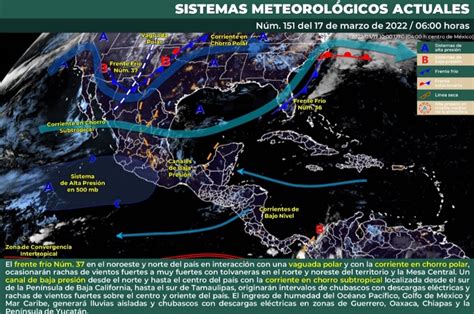 La Jornada El SMN prevé ambiente cálido en 12 entidades del país