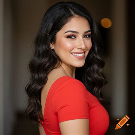 Beautiful Latina On Craiyon