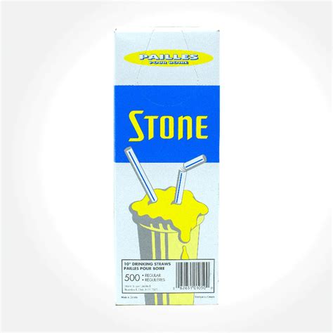 Stonestraw 10 Regular Straws 500ea Mia Food Service