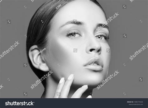 Beauty Model Girl Natural Nude Makeup Stock Photo Shutterstock