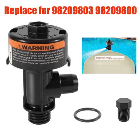 Replace For 98209803 98209800 High Flow Manual Air Relief Valve