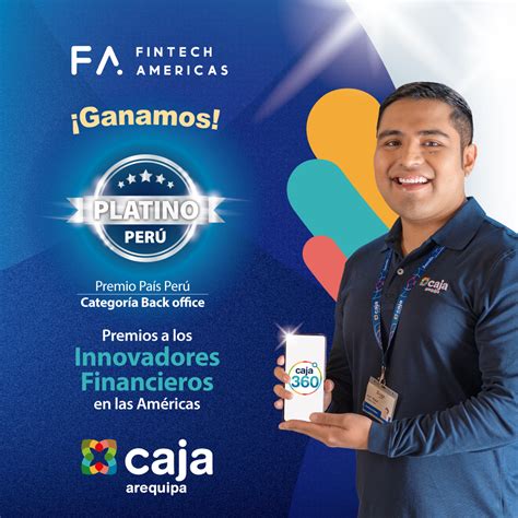 Caja Arequipa Recibe Premio Internacional De Fintech Americas Diario