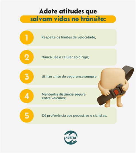Valorizar Comportamentos Relacionados À Segurança No Trânsito É - Maio amarelo: conscientização para segurança no trânsito – Auster