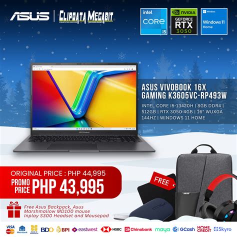 🚨 Asus Gaming Laptop Blow Out this Ber Months! 🚨 It’s game time! 🎮🔥 Get