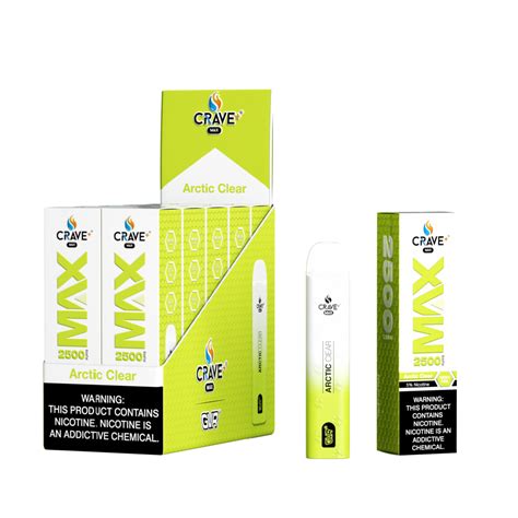 Crave Max Mesh Arctic Clear Crave Disposable