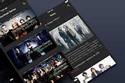TV SHOWS APP | Creative Photoshop Templates ~ Creative Market