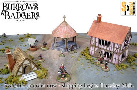 Sarissa’s Burrows & Badgers Terrain Now Available – OnTableTop – Home ...