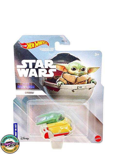 Star Wars Grogu Hot Wheels Character Cars Etsy