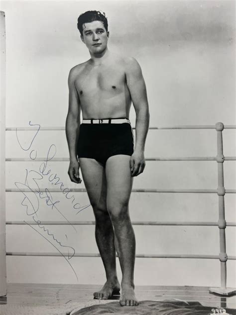 Dennis Morgan Signed Vintage Photo